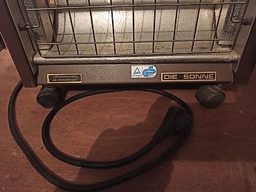 Kaloriferi: Mala kvarcna peć snage 1200W (3 x 400W) sa termostatom. Potpuno — 5