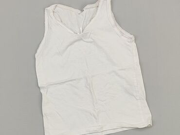 biała bluzka w kropki: Bluzka, 3-4 lat, 98-104 cm, stan - Bardzo dobry