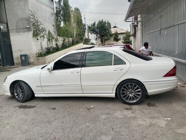 материал для машины: Представляем белый жемчуг W220 AMG японец 🇯🇵 2002 рестайлинг S 600 6.3