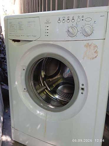 sli: Стиральная машина Indesit WISL 92, фронтальная загрузка.б/у,рабочая — 3