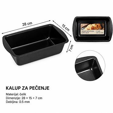 KMT Debela stara kutija za tost 2406158 Praktična kutija/kalup za