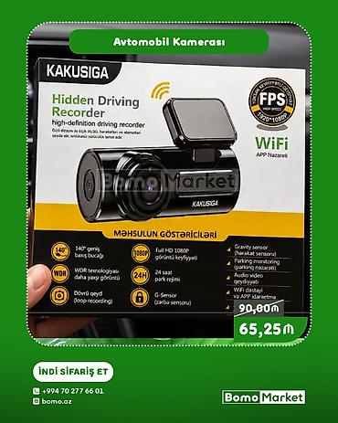 Videoreqistratorlar: KAKUSIGA avtomobil kamerası – gizli dizaynlı, yüksək keyfiyyətli HD — 1