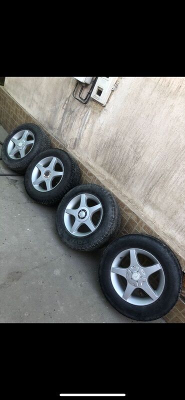 шины 14 ош: Колеса в сборе R 15, Всесезонная, Комплект, Литые, отверстий - 5