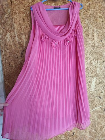 suknja plisirana: 2XL (EU 44), bоја - Roze, Na bretele