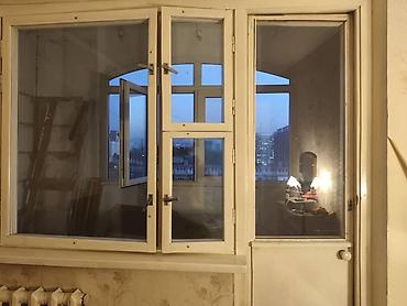 дверь балконная: Деревянный оконно-дверной блок для выхода на балкон - Конфигурация — 1