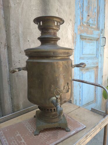 samavar satisi: Samovar,antika 1902 ci il,Tula.Satılır