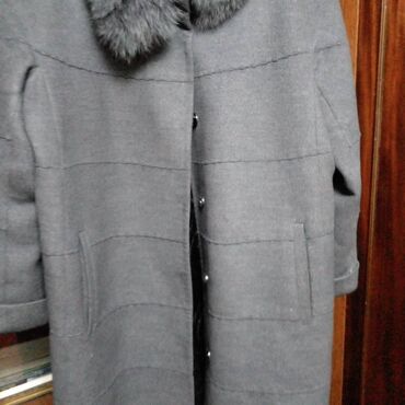 купить драповое пальто: Пальто, 7XL (EU 54)