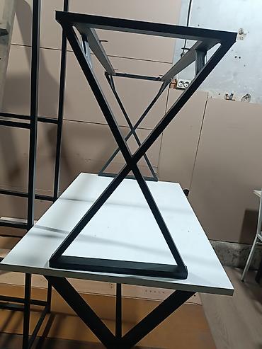 maslar: Yeni, Açılmayan, Metal, Dördbucaq masa — 2
