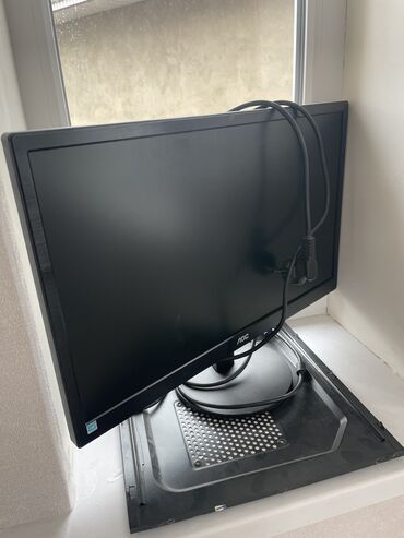 вафельница бу: Монитор, AOC, Б/у, QLED, 24" - 25"