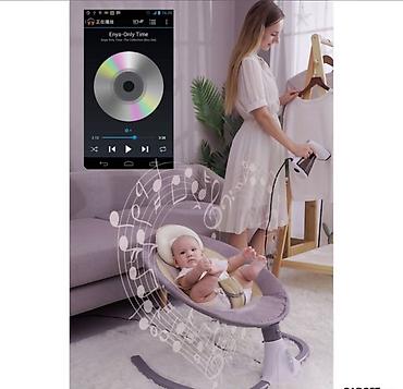 Детские шезлонги: Детский шезлонг, Новый, Электронная, Пластик, цвет - Серый — 4