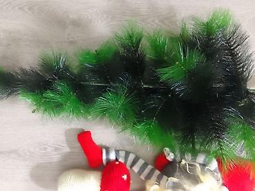 Yeni il ağacları: Süni yolka ağacı - Material: sıx PVC iynələr, metal daxili karkas - — 8
