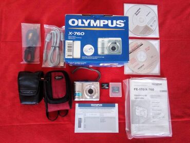 Foto i video kamere: Fotoaparat Olympus X-760 fotoaparat Olympus X-760 6.0 Megapixel, bez