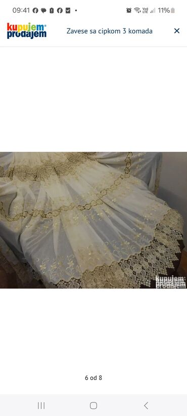 Zavese i draperije: Tanke i mrežaste zavese, bоја - Šareno — 12