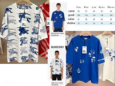 Majice: Men's T-shirt Burberry, bоја - Crna — 10