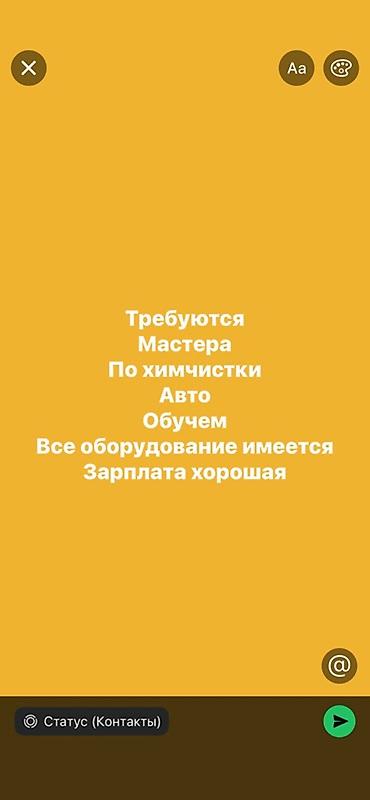 крой на дом: Требуется Детейлер - Химчистка, Процент от дохода, Без опыта, Обучение — 1