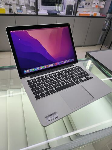 macbook m2 pro: Ноутбук, Apple, 16 ГБ ОЗУ, Intel Core i5, 13.3 ", Б/у, Для несложных задач, память SSD
