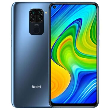 Redmi: Redmi, Redmi Note 9, Б/у, 64 ГБ, цвет - Синий, 2 SIM