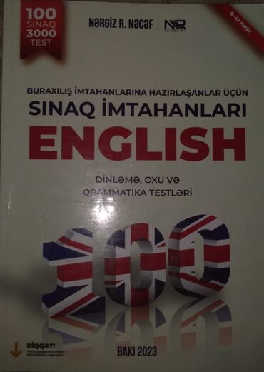 alman dili kitabı: İngilis dili Nergiz.Necef yepyenidir 1 ay istifade olunub