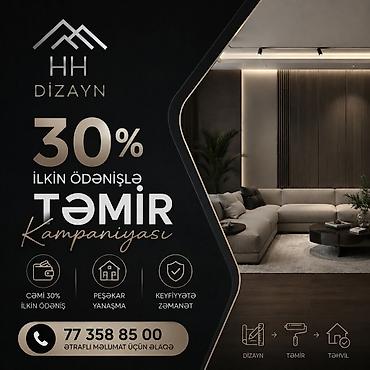 plastik qapi gence: HH Dizayn – TƏMİR kampaniyası - Cəmi 30% ilkin ödənişlə təmir - — 1