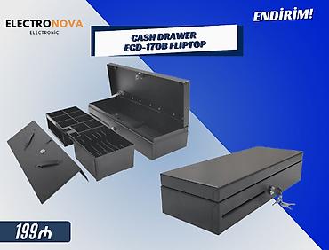 modem satışı: CASH DRAWER ECD-170B FLIPTOP 🔹 Flip-Top (üstdən açılan) metal kasa 🔹 — 1