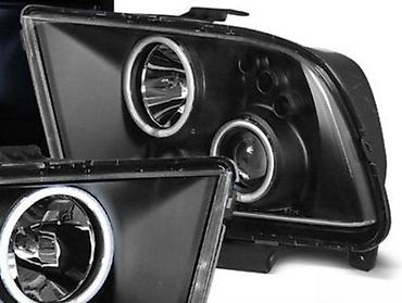 CRNI ANGEL EYES FAROVI SA LED FORD MUSTANG (9) | Crni tuning