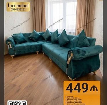 Divanlar: Künc divan, Yeni, Açılan, Bazalı, Parça, Pulsuz çatdırılma — 1
