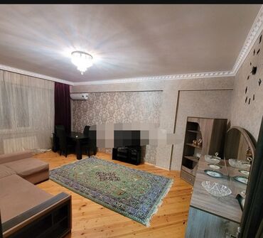 квартиры в аренду: Mehemmedi kruquna 5/ 4 de 2 otaq 80 kv temirli esyali menzil kiraye