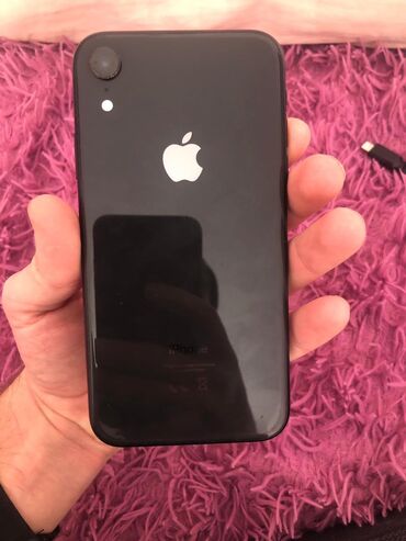 Apple iPhone: IPhone Xr, Б/у, 64 ГБ, Jet Black, 81 %