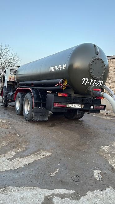 kamaz manipulyator: KAMAZ vakuum kanalizasiya maşını ilə çirkab suların və quyuların — 1