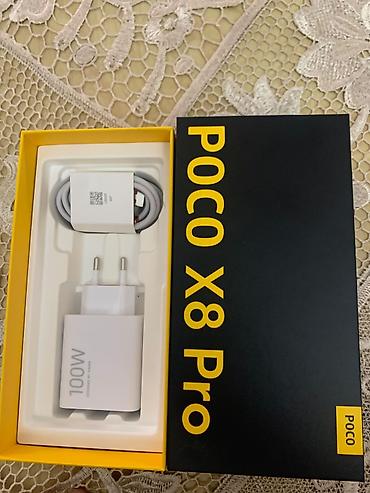 honor qiymeti: Poco X8 Pro, 512 GB, rəng - Ağ, Zəmanət — 2