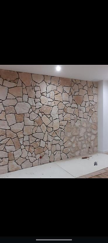 su dasl: Təbii daşla dekorativ üzlük və landşaft işi - Material: təbii qopma — 3