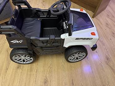 uşaq oyuncaqları robocar: Uşaq üçün elektrikli minik maşını – BH-80D modeli - Korpus: ağ-qara — 2