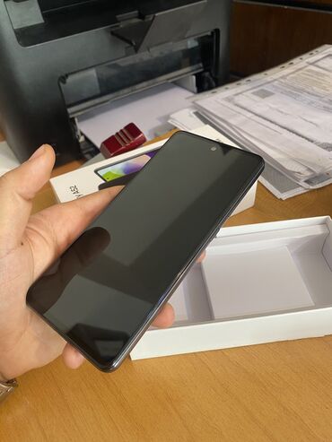 telefon case: Samsung Galaxy A52, 128 GB, rəng - Qara, Sensor, Barmaq izi, İki sim kartlı