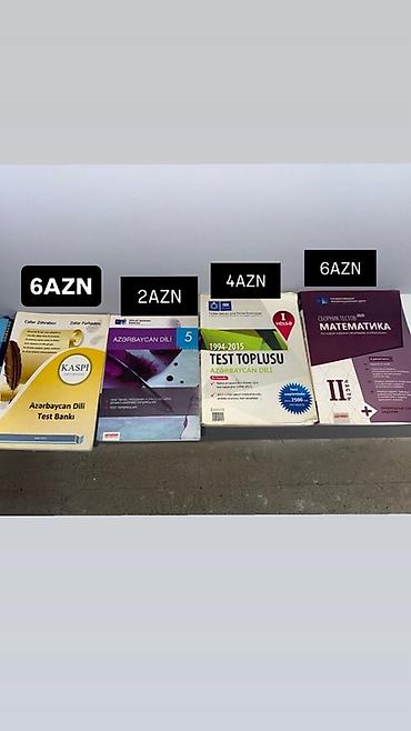5: TQDK/DİM hazırlığı üçün müxtəlif fənn test topluları və dərs — 1