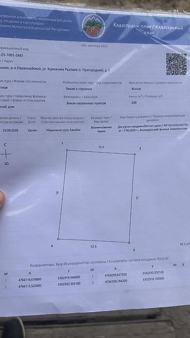 Продажа времянки: 4 комнаты, 75 м², 2 соток, Бишкек, Пригородное с. Собственник — 8