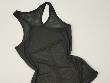 Women: Lekka, czarna koszulka damska bez rękawów, idealna do aktywności
