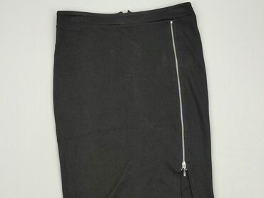 czarne jeansy straight leg: Spódnica, C&A, S (EU 36), stan - Dobry
