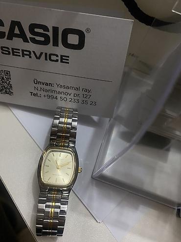 Qol saatları və aksesuarlar: İşlənmiş, Qol saatı, Casio, rəng - Qızılı — 2