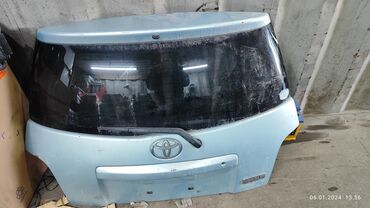 кузов ист: Крышка багажника Toyota 2003 г., Б/у, цвет - Голубой,Оригинал