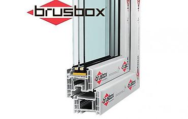 Ремонт и строительство: ПВХ-окна Brusbox под заказ - Профильная система Brusbox с — 1