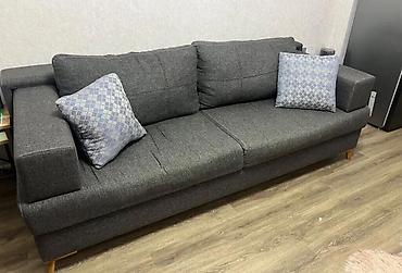 uzun: Divan satilir 120azn qiymət sondu unvan genclik vusqa2Gri rəngli — 1