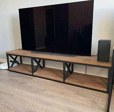 epoxy stolovi: TV POLICA MODEL WM45 | Izrada nameštaja po meri Drvo& metal — 4