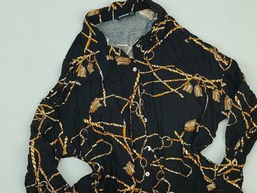 czarne bluzki shein: Shirt, Stradivarius, M (EU 38), condition - Good