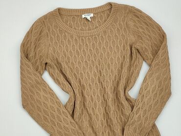 bluzki damskie brązowa: Sweter, XS, stan - Dobry