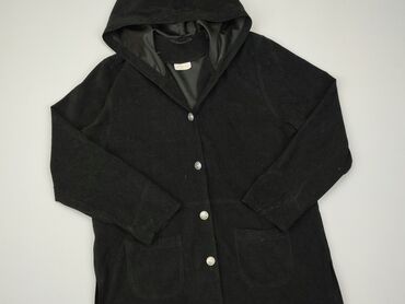 czarne bluzki bez ramion: Coat, L (EU 40), condition - Very good