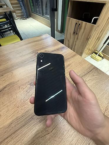 Apple iPhone: IPhone Xr, Б/у, 128 ГБ, Черный, 76 % — 1