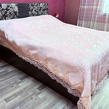 gilan tekstil: Cox baha alinib ucuz verilir Pastel çəhrayı rəngdə zərif yorğan/örtük — 2