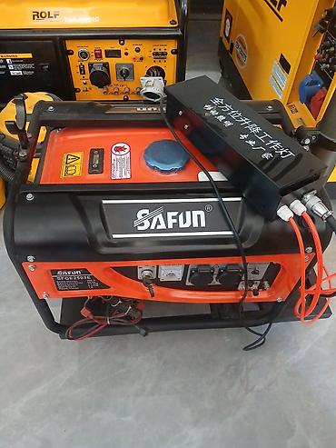 Бензиновый генератор Safun SFGE2503E с осветительной мачтой и