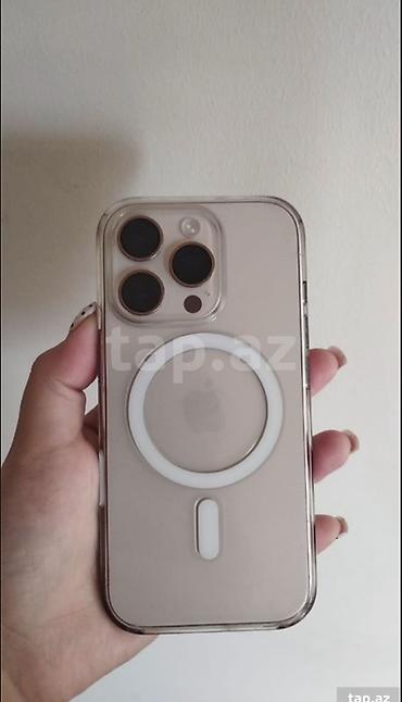 İphone 16 pro(256gb) + mağazadan alınan magsafe case(original)
