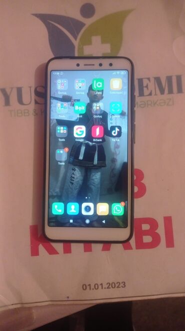 samsung s2: Xiaomi Redmi S2, 32 GB, rəng - Ağ, 
 Barmaq izi